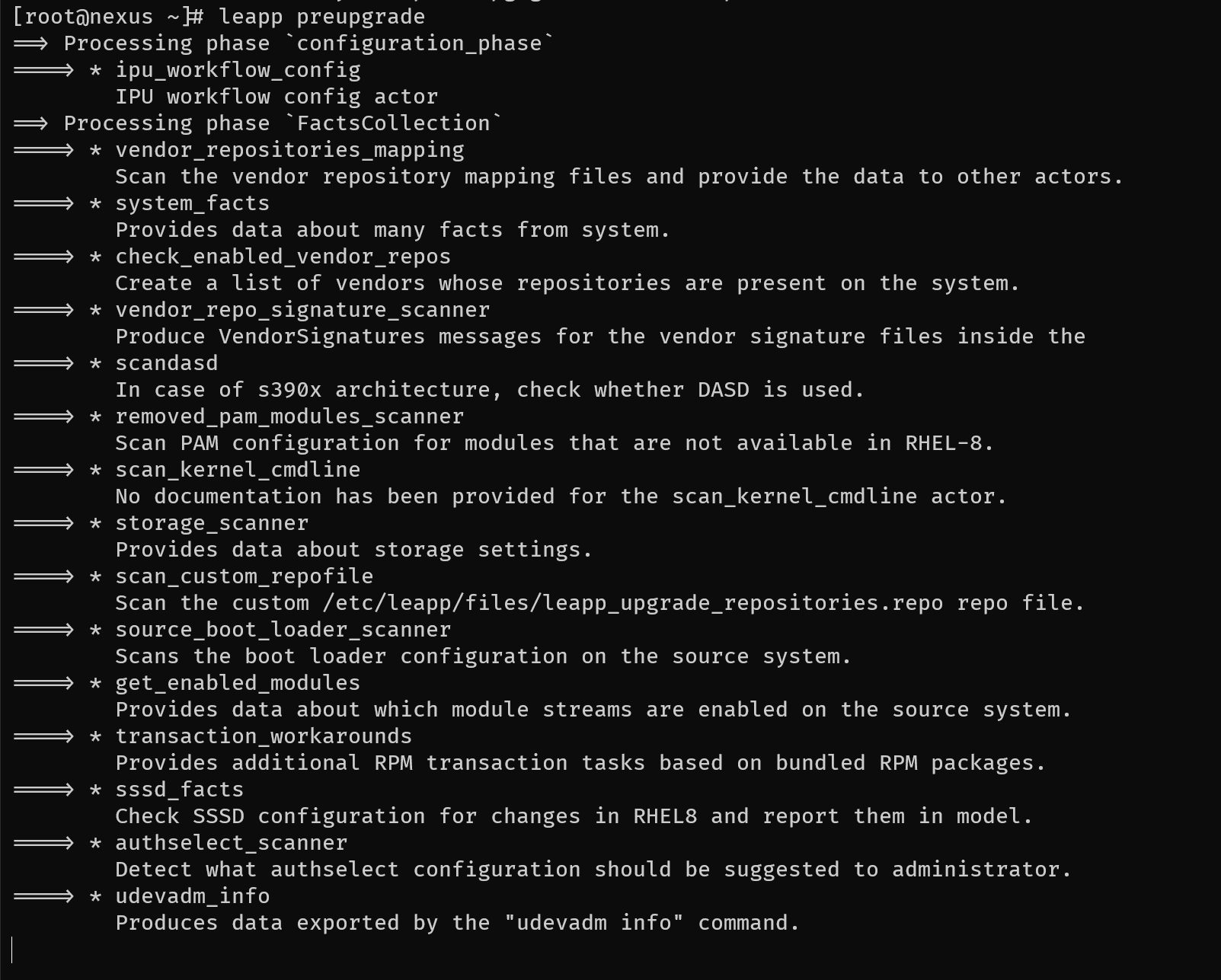 Updating CentOS 7 to Alma/Rocky 8 in-place with Leapp